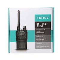 Picture of Crony Tg-K58 Rechargeable Long Range Two-Way Radios Black