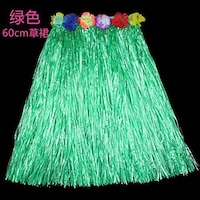 Picture of Hawaiian Hula Skirt Tropical Party Dancing Grass Skirt Girls Outfits