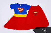 Picture of Supergirl Baby Girls Costume Dress - Superhero Costumes
