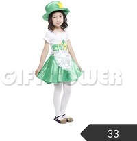 Picture of The Girls Irish Cosplay 4-Piece Outfit Suitable For Ages 3-8 Costume
