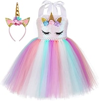 Picture of The Tutu Unicorn Princess Dress Is Suitable For Ages 2-10 (2-3 Years)