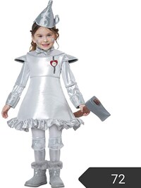 Picture of Wizard Of Oz Tin Man Hoodie Dress Costume (3-4 Years)