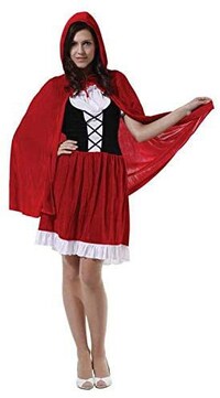 Picture of Women Halloween Dress Little Red Riding Hood Costume