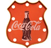 Picture of Coca Cola Led Light Retro Art Sign Wall Decor
