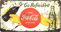 Picture of Go Refreshed - Dubai Retro Metal Plate Tin Sign