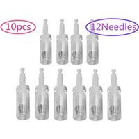 Picture of 10 Pieces Needle Cartridge For Dr. Pen Derma Pen A1\A1W Needle Size 12