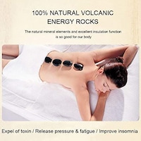 Picture of Spa Hot Rocks - Professional Relaxing Hot Stones Massage Tool