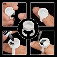 Picture of Novsix Disposable Plastic Glue Cup Pigment Ink Rings Cup Eyelash