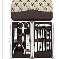 Picture of 12 In1 Manicure Set Stainless Nail Clipper Kit Nail Care Set Nail Clip