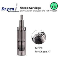 Picture of Dr Pen Derma Pen A7 Needles Cartridges Replacement 10Pcs,12 Bayonet