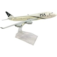Picture of 16Cm Boeing B747-400 Air Pia Metal Airplane Model Plane