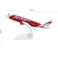 Picture of 16Cm Air Asia Airlines Airbus 320 A320 Airplane Model Plane Red-White