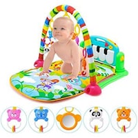 Picture of Baby Piano Fitness Playmat Newborn Educational Activity Play Gym Mat