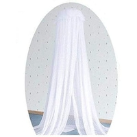 Picture of Baby Toddler Bed Canopy Hanging Mosquito Net With Stand, White