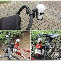 Picture of Cup Holder Stroller Bicycle Cup Holder Black 1Pcs
