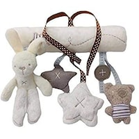 Picture of Rabbit Baby Hanging Bed Safety Seat Plush Hand Bell Multifunctional