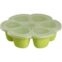 Picture of Silicone Baby Food Freezer Tray With Clip-On Lid - Perfect Storage