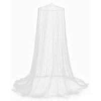 Picture of Round Canopy Mosquito Net with Metal Ring, Double Size - White