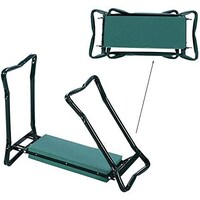 Picture of Foldable Garden Kneeler Seat Pad with Cushion and Tool Bag, Green