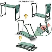 Picture of Portable Folding Garden Kneeler Seat, Green