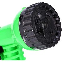 Picture of Portable Garden Car Water Spray Gun Adjustable Garden Hose,Green