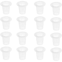Picture of Yardwe Nursery Plant Pot Mesh Net Cups, White, 100 pcs