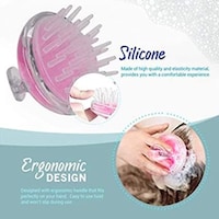Picture of New Silicone Soft Head Shampoo Healthy Scalp Blood Circulation Shower
