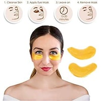 Picture of Siesta Gold 15 Pack Hydrogel Eye Collagen Chilled Eye Mask