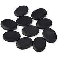Picture of 10Pcs Lava Natural Energy Massage Hot Stone Body Beauty Health