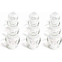 Picture of 12Pcs Fire Cupping For Professional, Vacuum Massage Glass Set