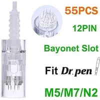 Picture of 12Pin Micro Needles Cartridges,Tip For Electric Auto Microneedle