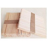 Picture of Wooden Popsicle Ice Cream Sticks, Pack of 100