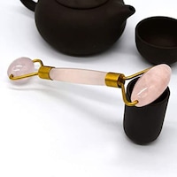 Picture of Natural Jade Face Massager, Face Massage Tools For Anti-Aging