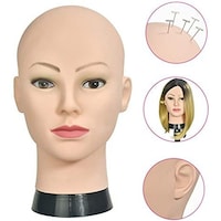 Picture of Mannequin Head Window Wig Hat Earmuffs Pvc Display Props Beauty Sal