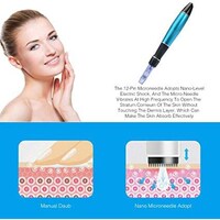 Picture of Electric Micro-Needle Pen A1-W Rechargeable Cordless With 2 12Pin