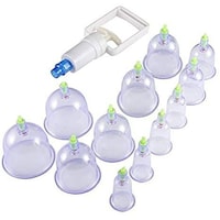 Picture of 12Pcs/Set Chinese Health Care Medical Vacuum Body Cupping Therapy Cups
