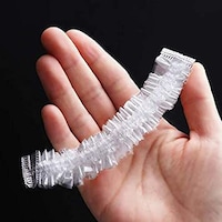 Picture of Disposable Plastic Shower Head Cap 100 Pieces In Packet