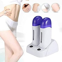 Picture of Double Depilatory Roll On Wax Heater Roller Waxing Hair