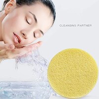 Picture of Facial Cleansing Sponge For Cleaning, 48 Pcs Compressed Face Round