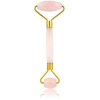 Picture of Facial Massage Natural Rose Pink Crystal Quartz Roller Double Head