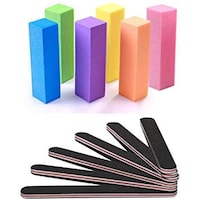 Picture of Holomall 12Pcs Nail Files And Buffer, Professional Manicure Tools