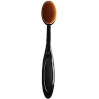 Picture of Stellaire Chern Oval Shaped Makeup Brush, Black & Brown
