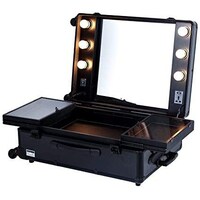 Picture of Sunrise Case Makeup Train Stand Case With Pro Studio Artist Salon
