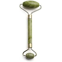 Picture of 1 Pc Double Head Green Jade Roller Massager Eye Face Neck Facial Relax