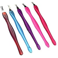 Picture of Wmwluo 5Pc Stainless Steel Cuticle Pusher Nail Art Fork Manicure Tool