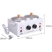 Picture of Wax Warmer Professional Electric Heater Dual Hot Facial Skin Equipment