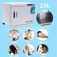 Picture of Towel Warmer Hot Cabinet, 23L Hot Towel Cabinet Uv Light Sterilizer