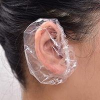 Picture of Morepack 300Pcs Disposable Clear Ear Protectors Caps Handmade