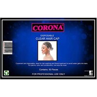 Picture of Corona Disposable 50 Pieces Waterproof Shower Cap
