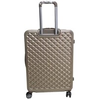 Picture of Love Travel Luggage Trolley Bags Set with Beauty Case, Gold - Set of 4